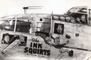 The ink squirts