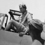 Hans-Joachim Marseille seen here in the cockpit of his fighter