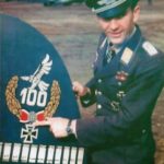 Lieutenant Theodore Vaysenberger have his fighter at the airfield Petsamo Lieutenant Theodore Vaysenberger have his fighter at the airfield Petsamo