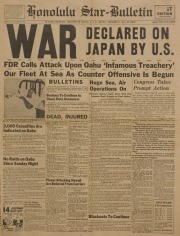 Dichiarazione di guerra al Giappone