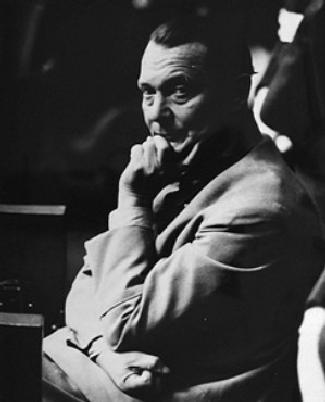 Hermann Goering al processo di Norimberga