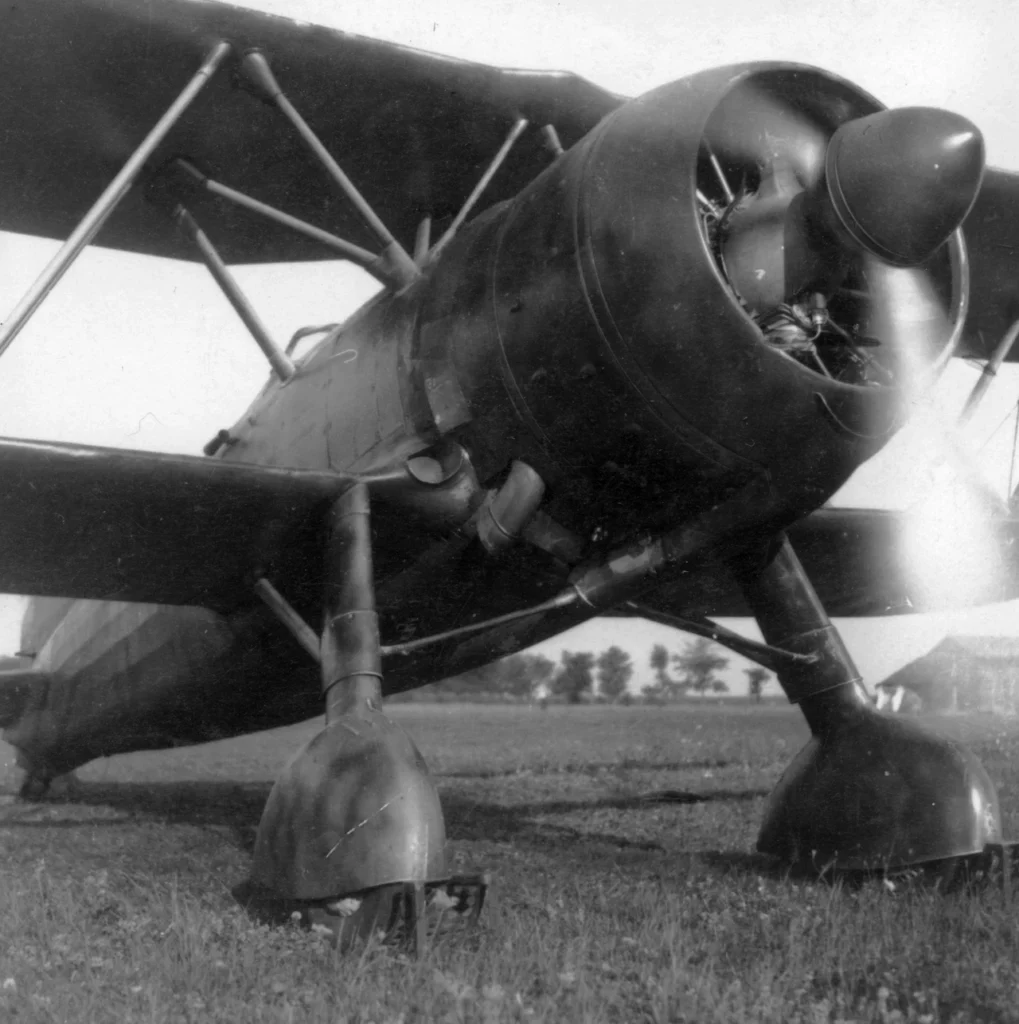 Un Fiat CR.42 dell'Aeronautica Ungherese