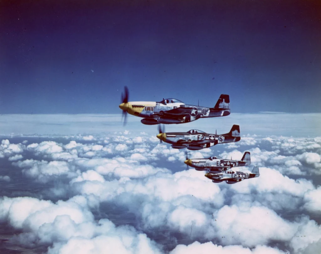 P-51 del 375th Fighter Squadron,