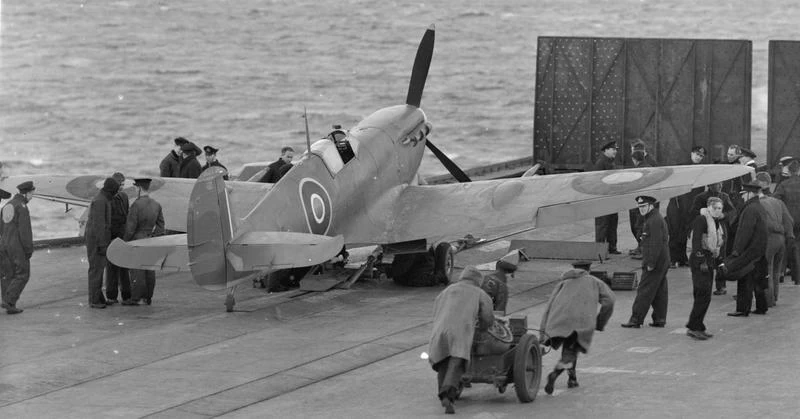 Test sulla HMS Victorious