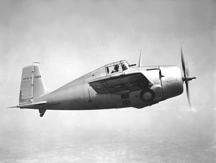 Prototipo XF4F-3 nel 1939