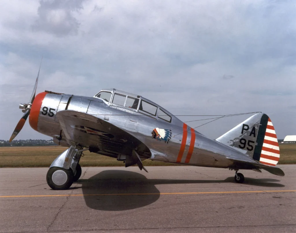 Seversky P-35 in volo
