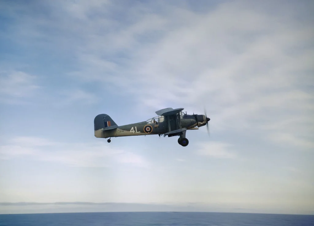 Un Albacore della HMS Formidable