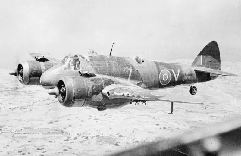 Beaufighter. Beaufighter Mark IC in volo su Malta