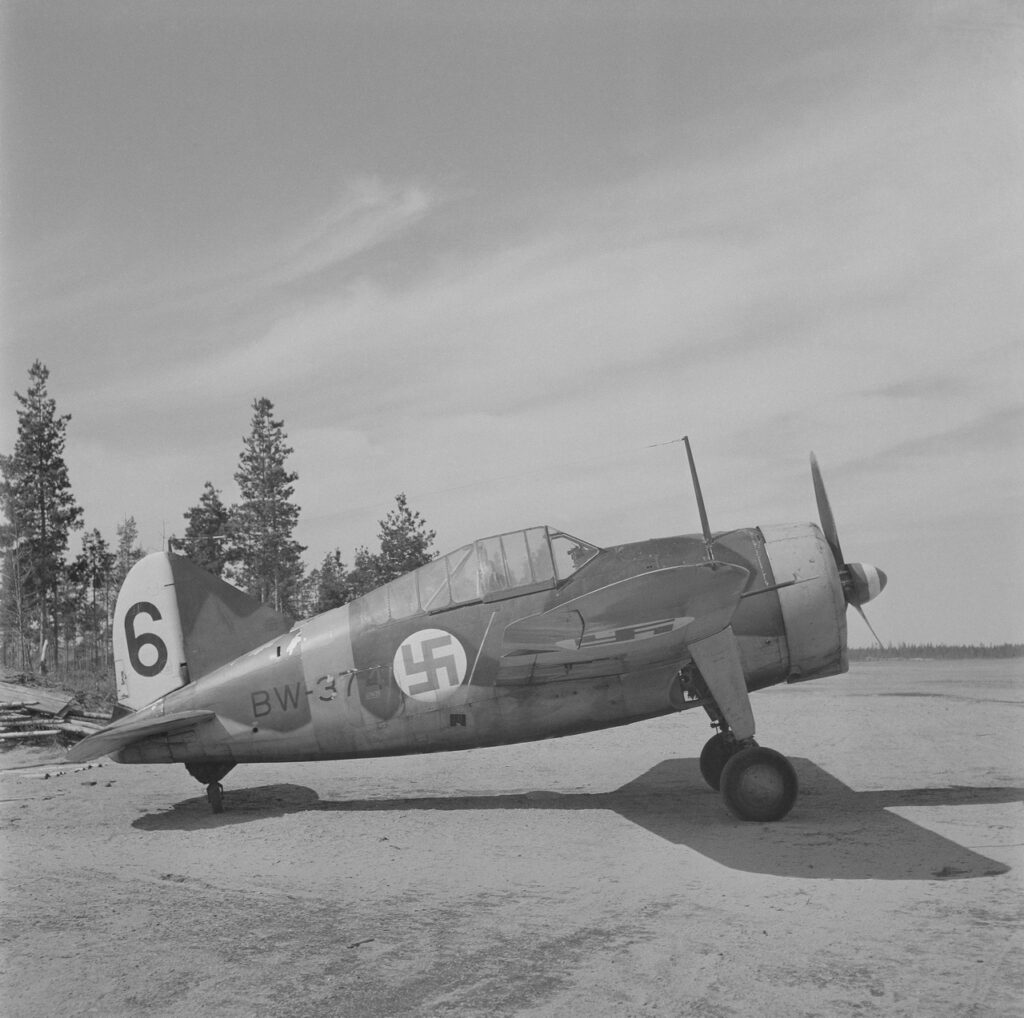 Brewster F2A Buffalo finlandese