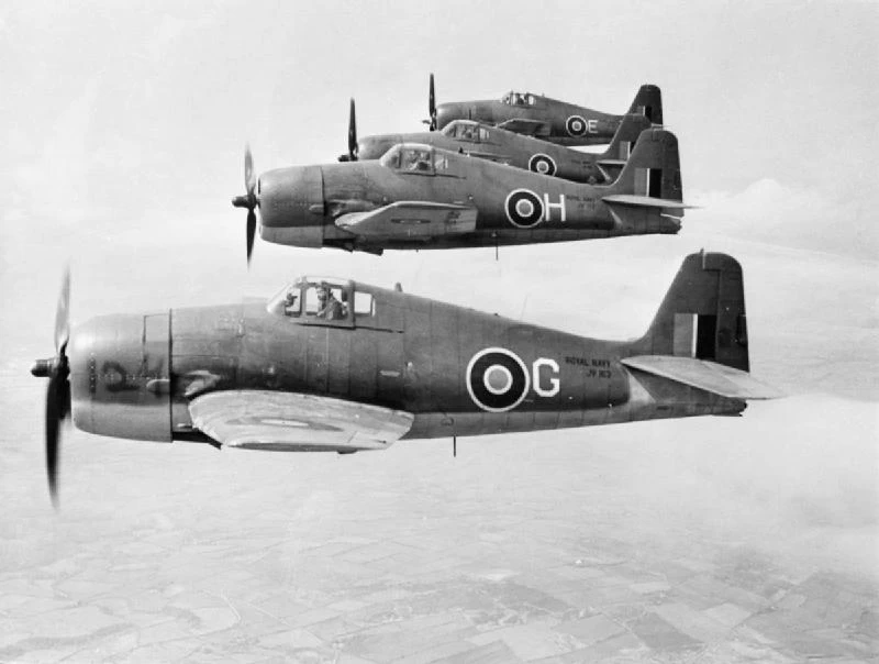 Hellcat F Mk.I della Fleet Air Arm