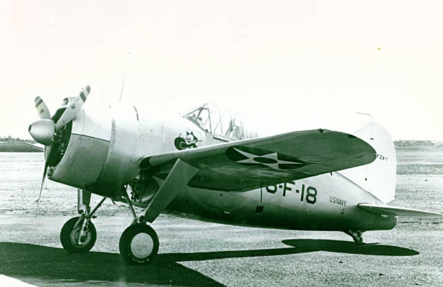 U.S. Navy Brewster F2A-1 Buffalo