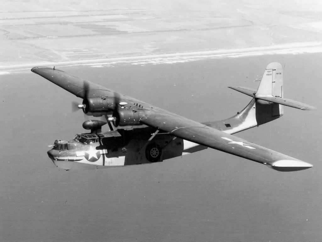 Un PBY-6A in volo