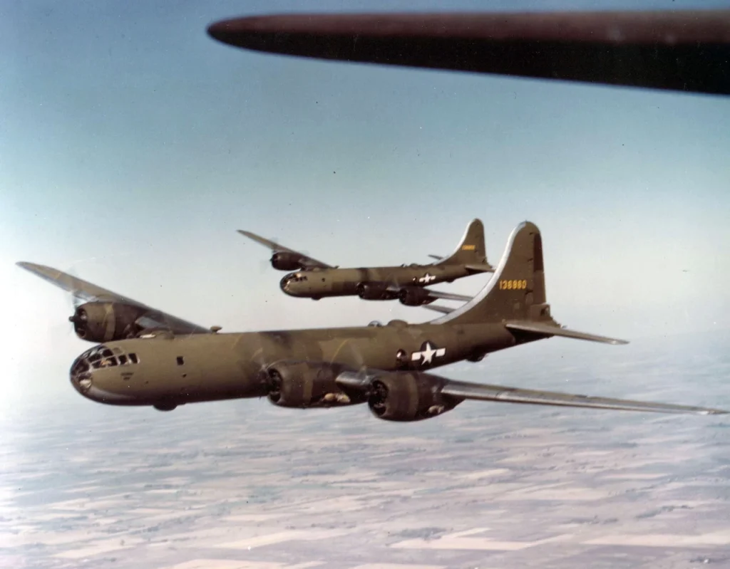 YB-29 Superfortresses