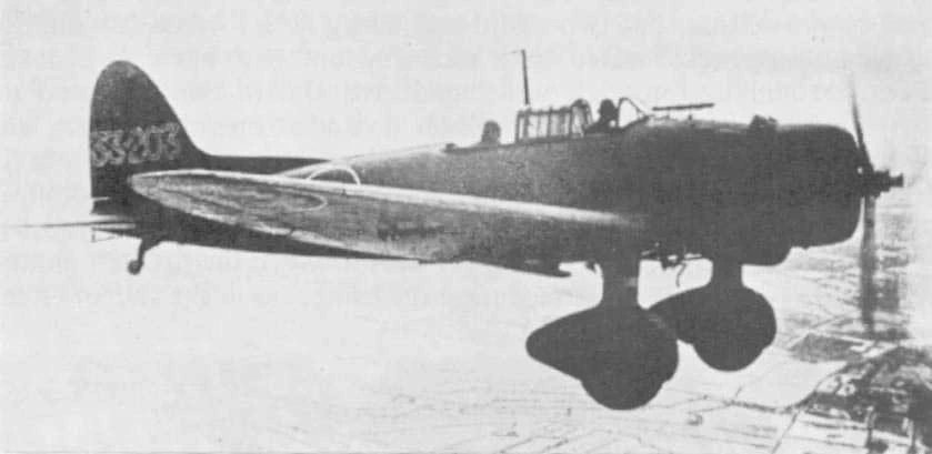 Aichi D3A1 in volo