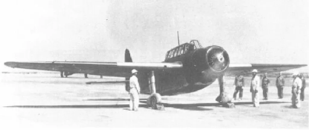 K11W Shiragiku prima del suo decollo.