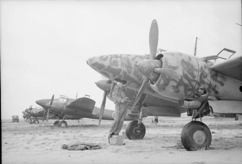 Kawasaki Ki-45 Toryu abbandonati a Singapore