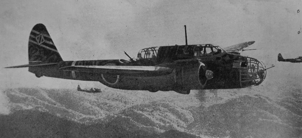 Kawasaki Ki-48 in volo