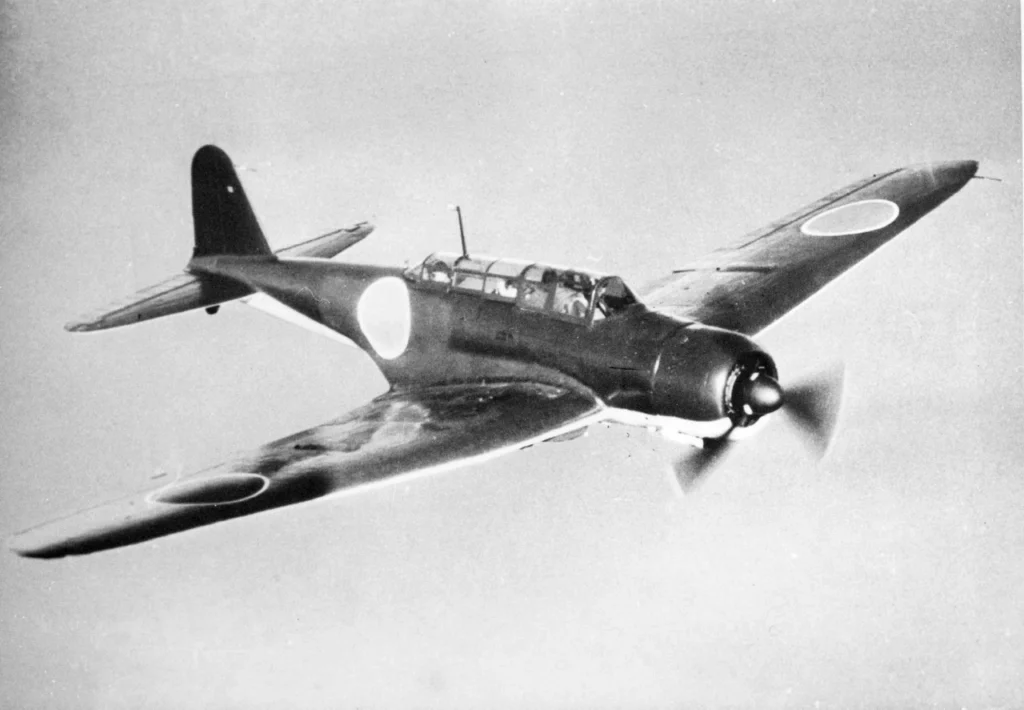 Nakajima B5N1 in volo