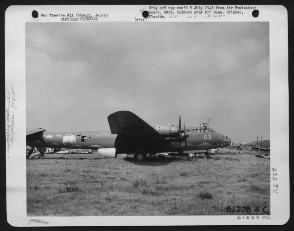 Nakajima G5N, Settembre 1945