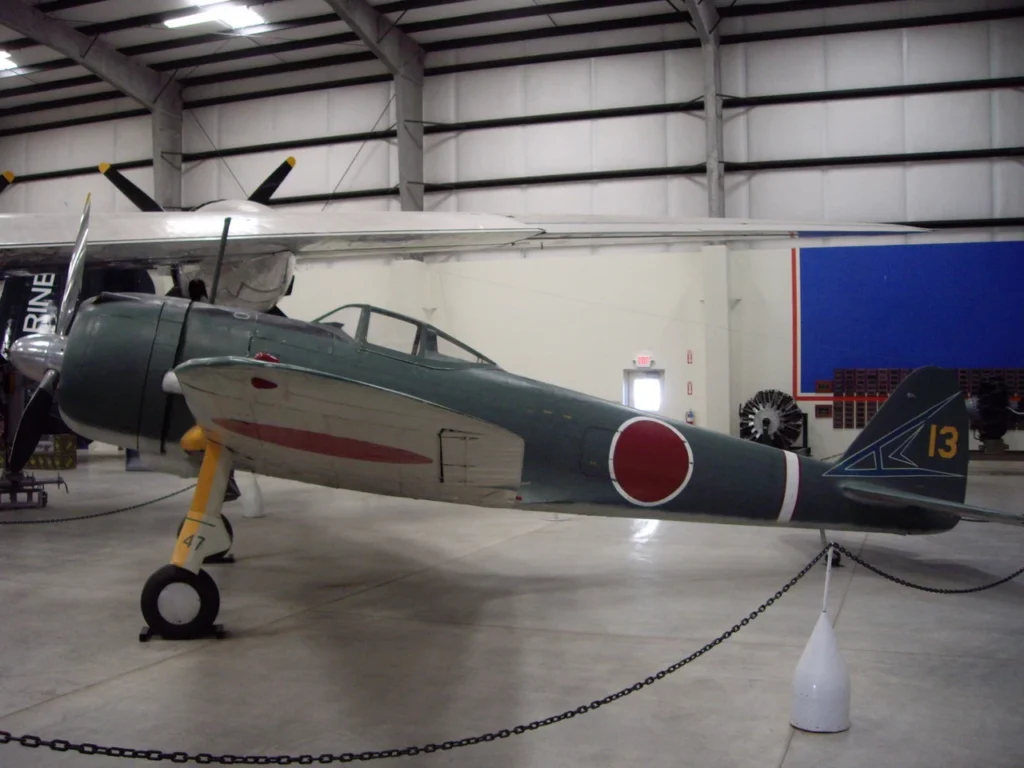 Nakajima Ki-43 del Pima Air and Space Museum