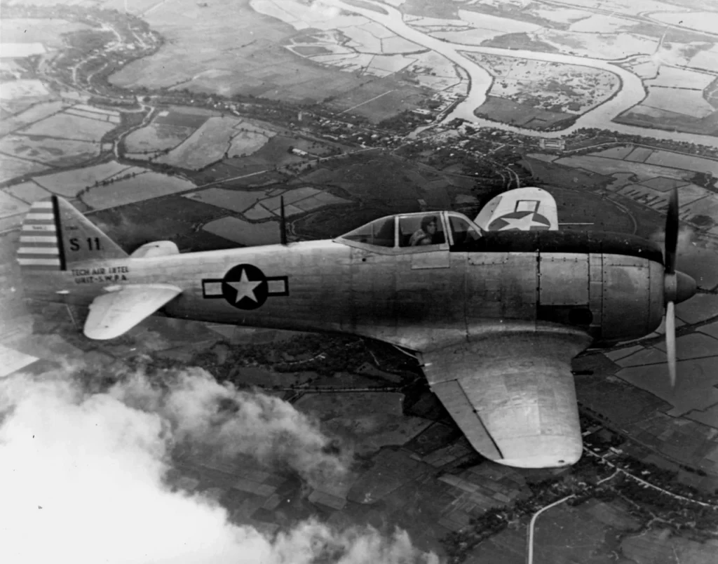 Nakajima Ki-44 Tojo con insegne USAF