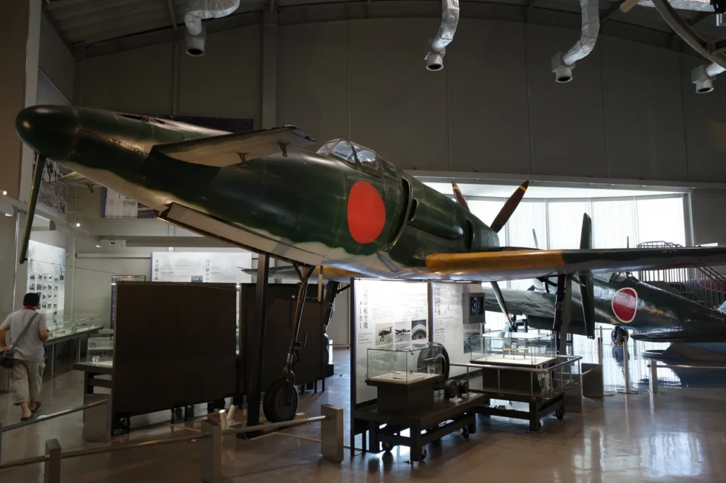 Replica dello Shinden esposta al Tachiarai Peace Memorial Museum