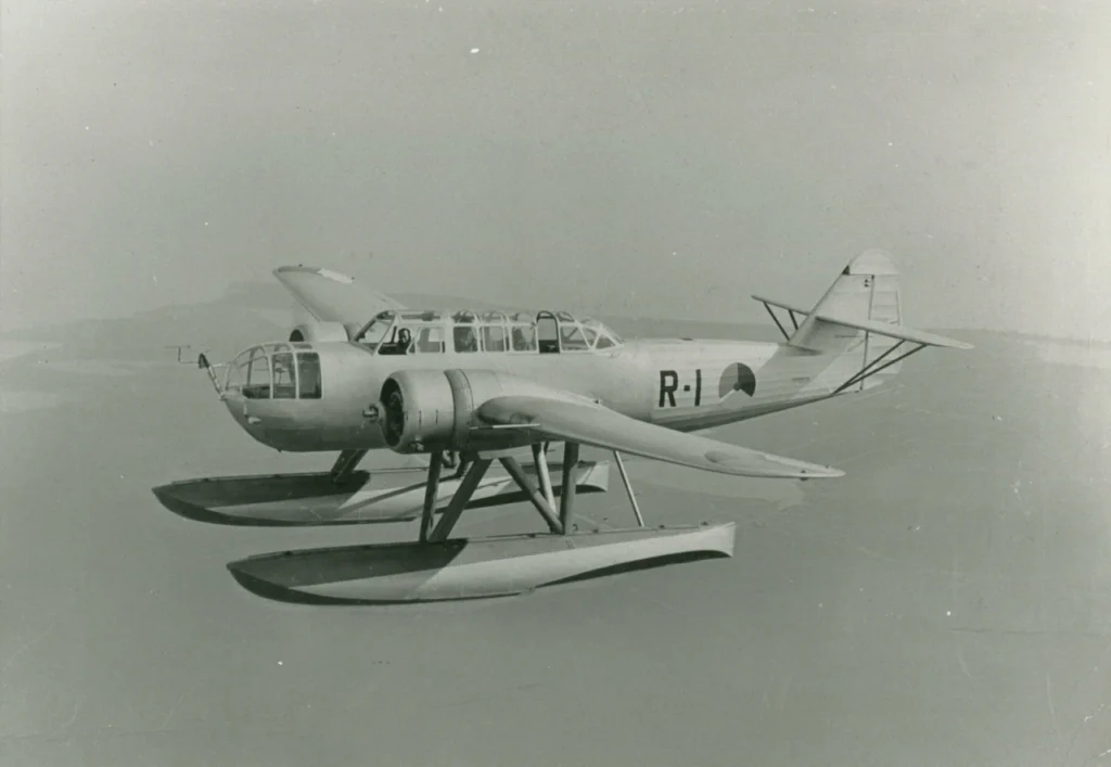 Fokker T.VIII in volo