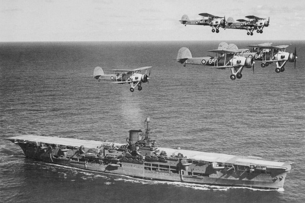 La Ark Royal nel 1938