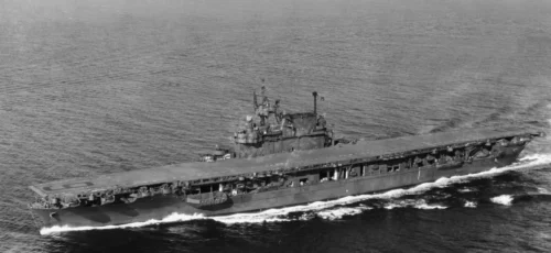 La Enterprise nel 1945
