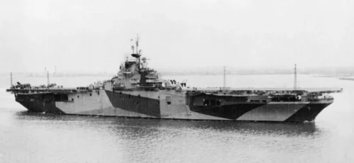 La USS Antietam nel 1945