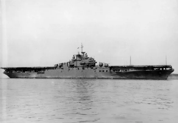 La USS Leyte nel 1946