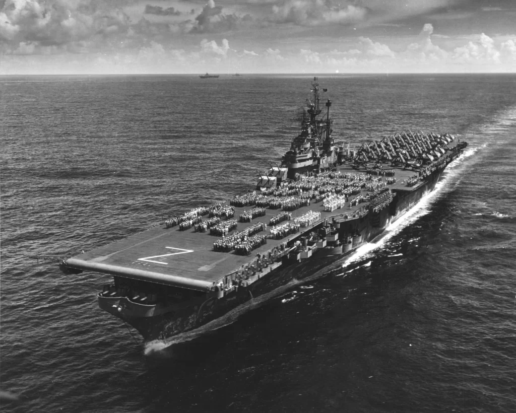 La USS Shangri-La nel 1946