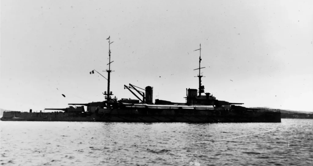 La Bretagne a Tolone durante la Prima Guerra Mondiale