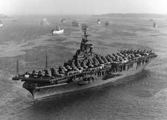 Lake Champlain (CV-39) 1945