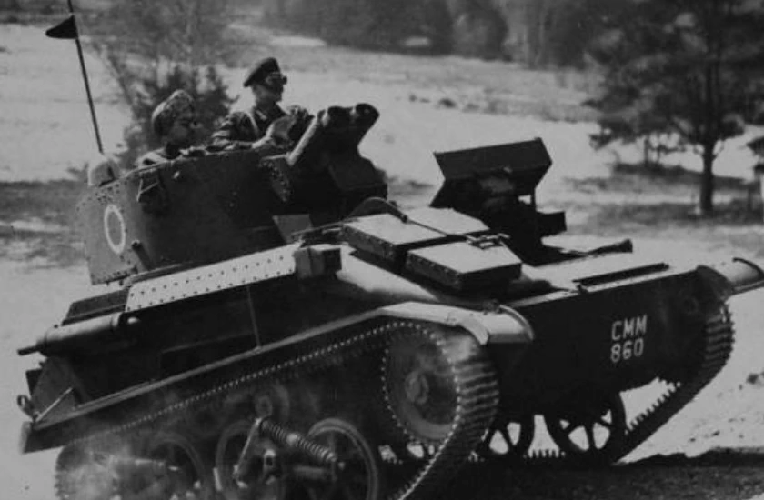 Light Tank M V nel 1938