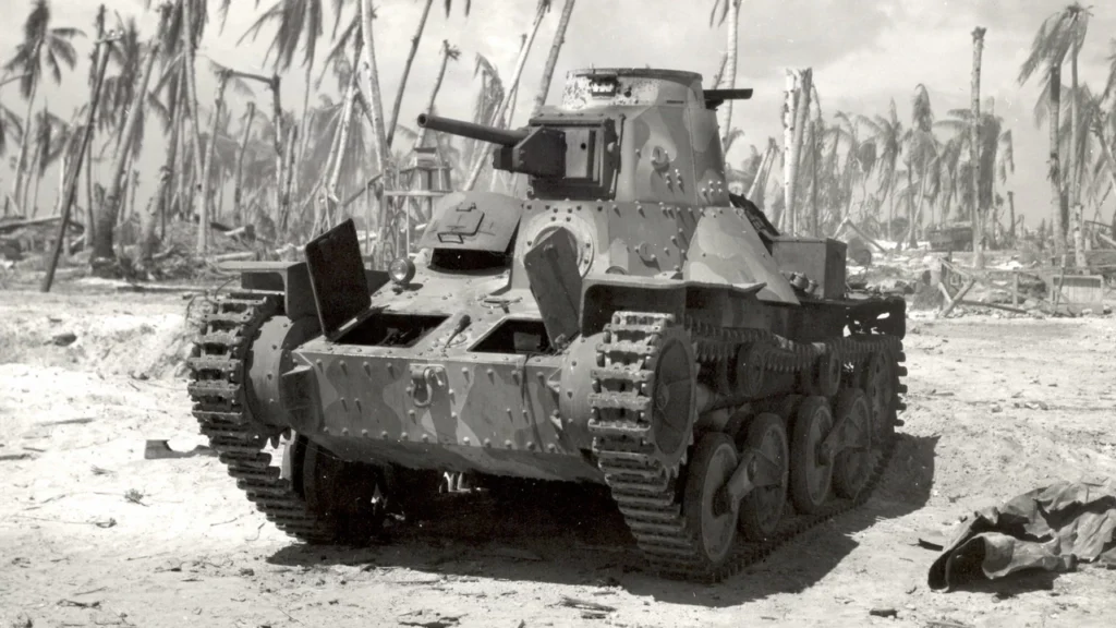 Type 95 Ha-Go a Tarawa