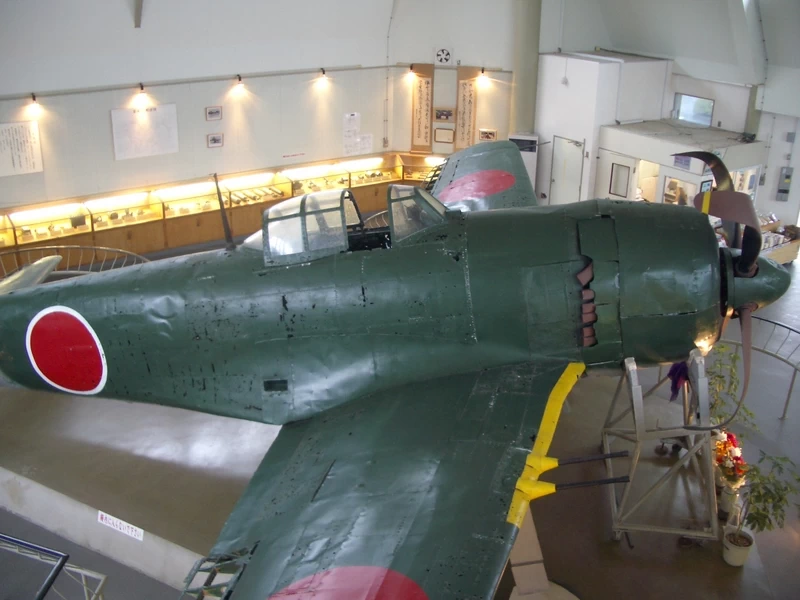 Il relitto del Kawanishi N1K-J Shiden forse pilotato da Muto