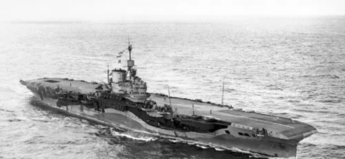 La Formidable in navigazione, 3 agosto 1942