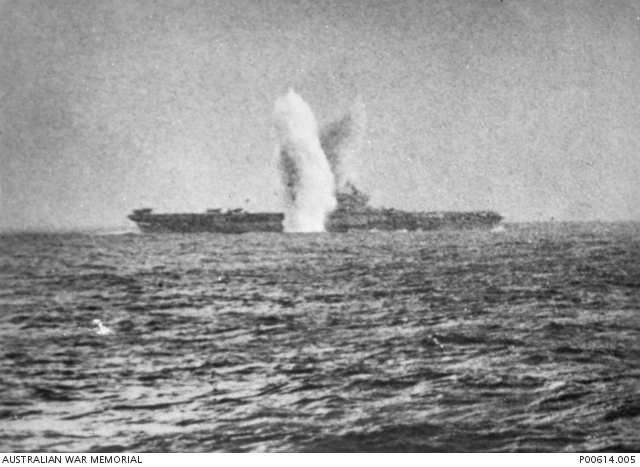 Attacco Kamikaze sulla Illostrious 6 aprile 1945