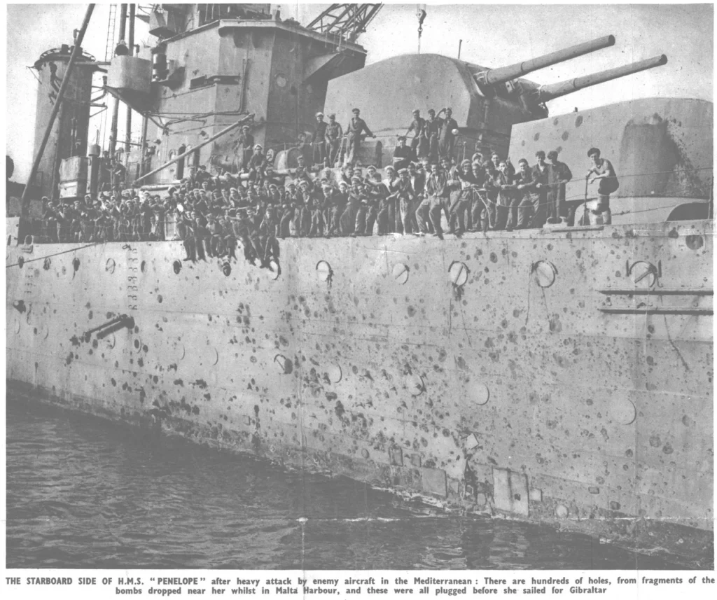 danni al Penelope giugno 1942