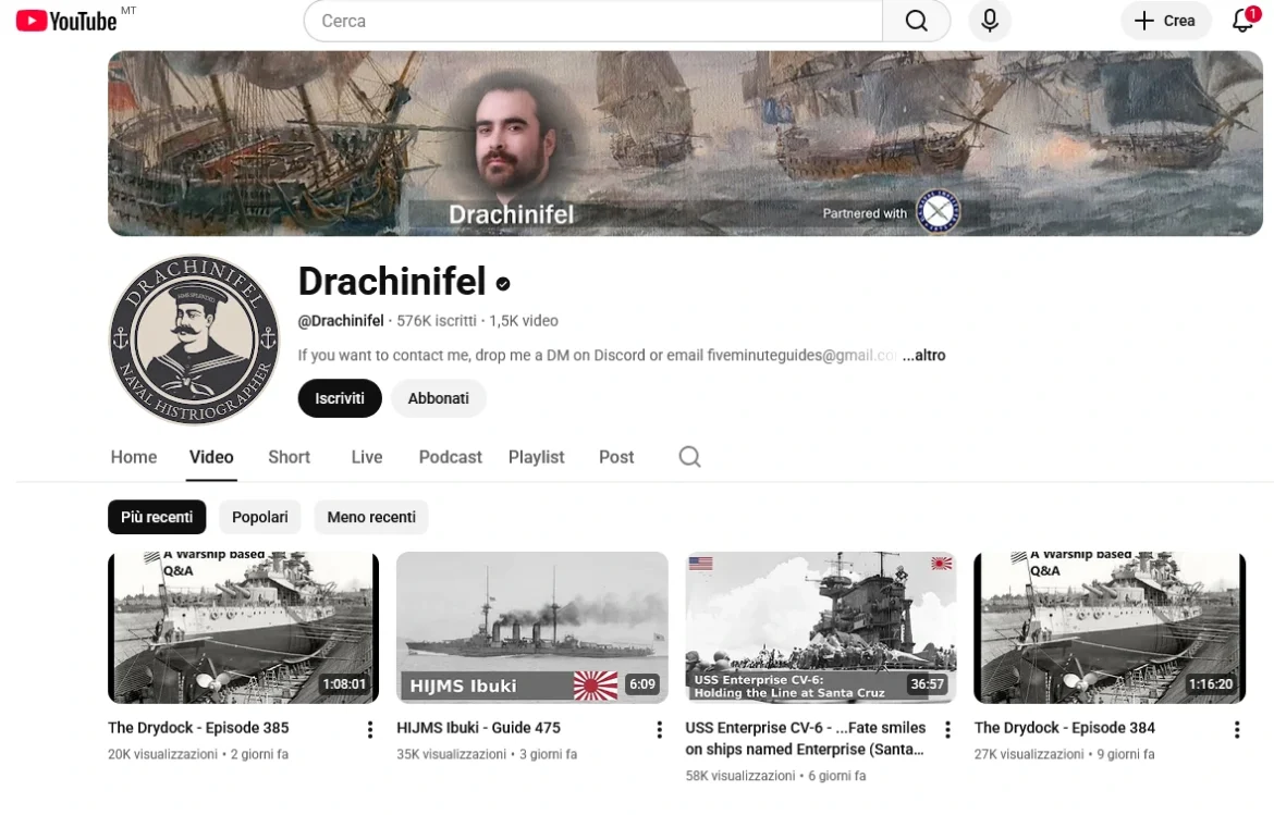 Drachinifel - YouTube