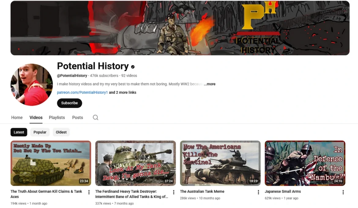 Potential History