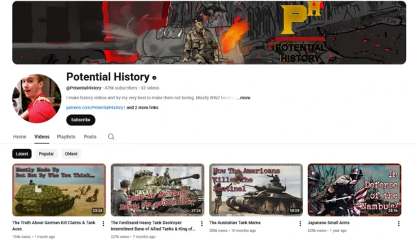 Potential History