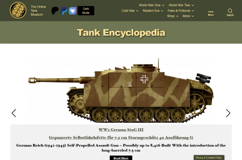 Tanks Encyclopedia