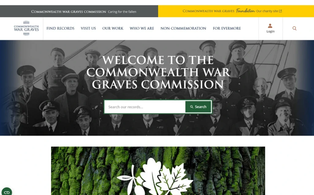 The Commonwealth War Graves Commission CWGC