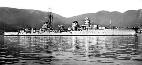 Emanuele Filiberto Duca d'Aosta - Incrociatore leggero