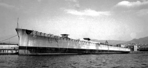 Lo scafo del Cornelio Silla