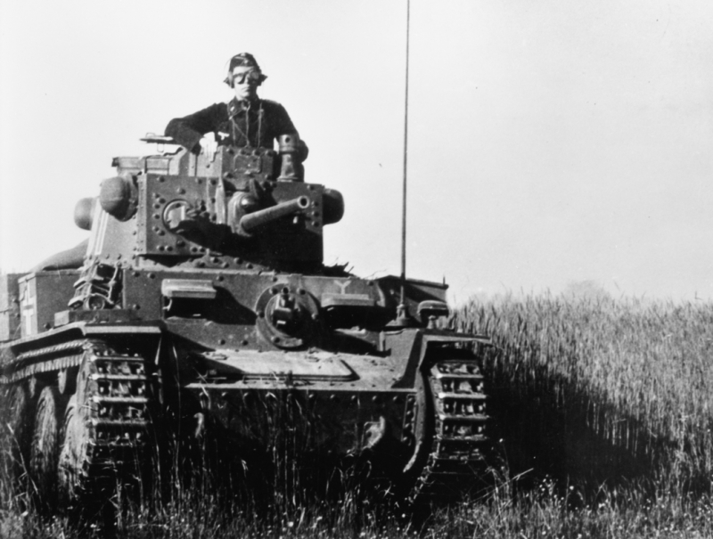 7_PZd_1941_BIS Un panzer 38 (T) della 7. Panzer-Division