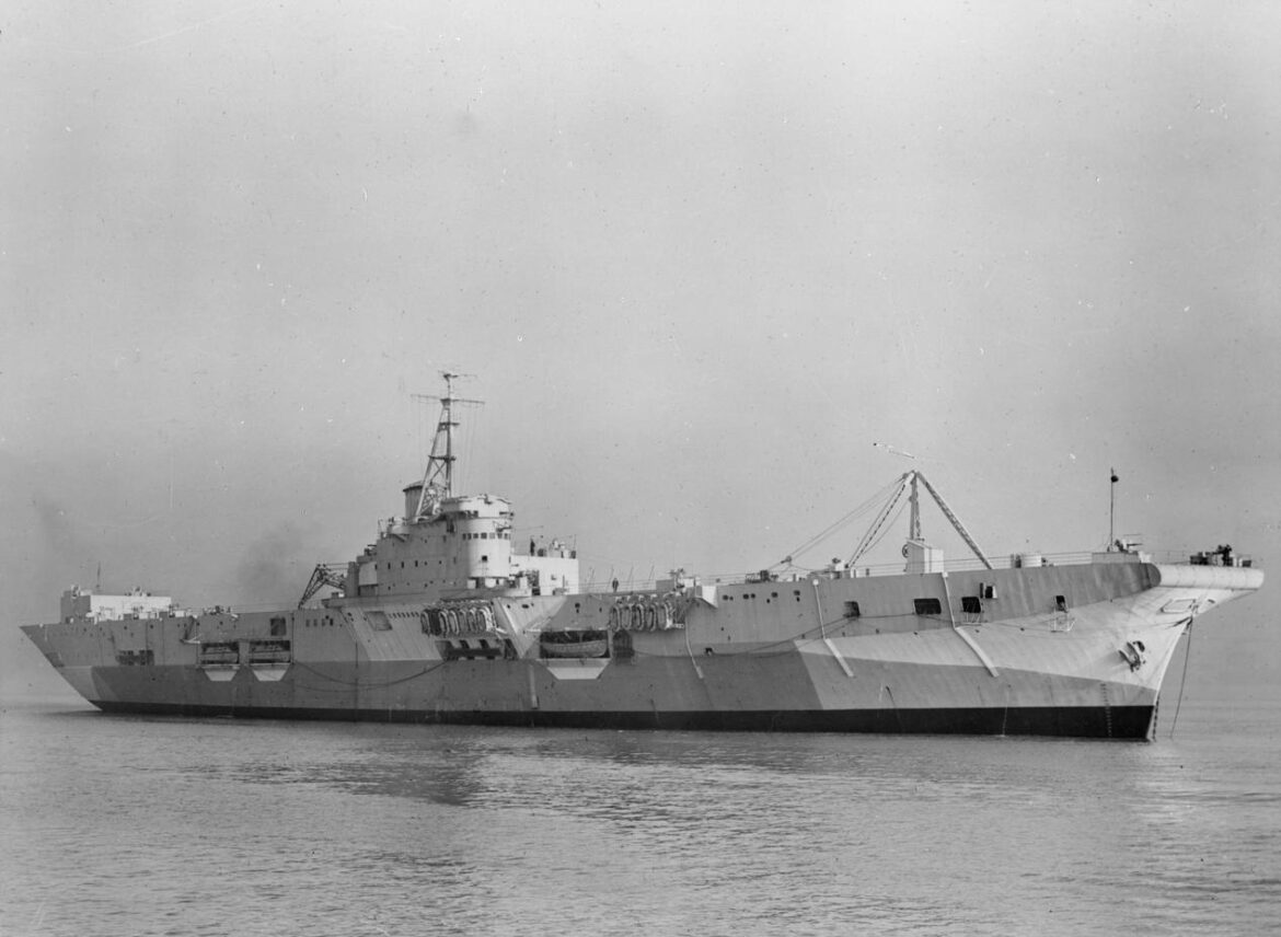 HMS Pioneer (R76) 1945
